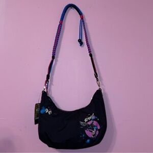 Arcane league of legends Jinx powder crossbody handbag bag purse emo goth gothic